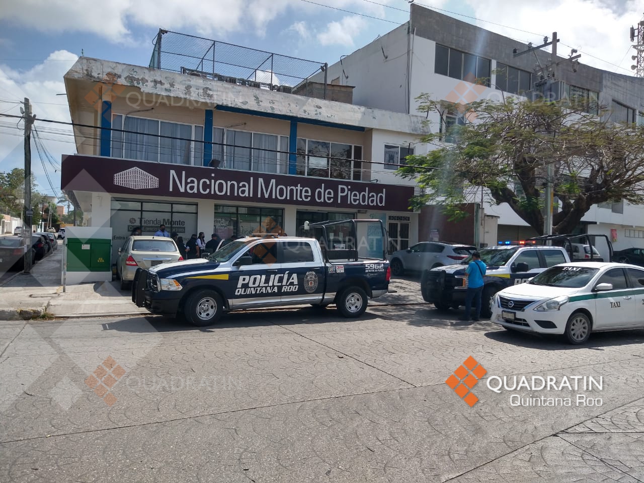 Registran conato de robo en local de casa de empeño Quadratin