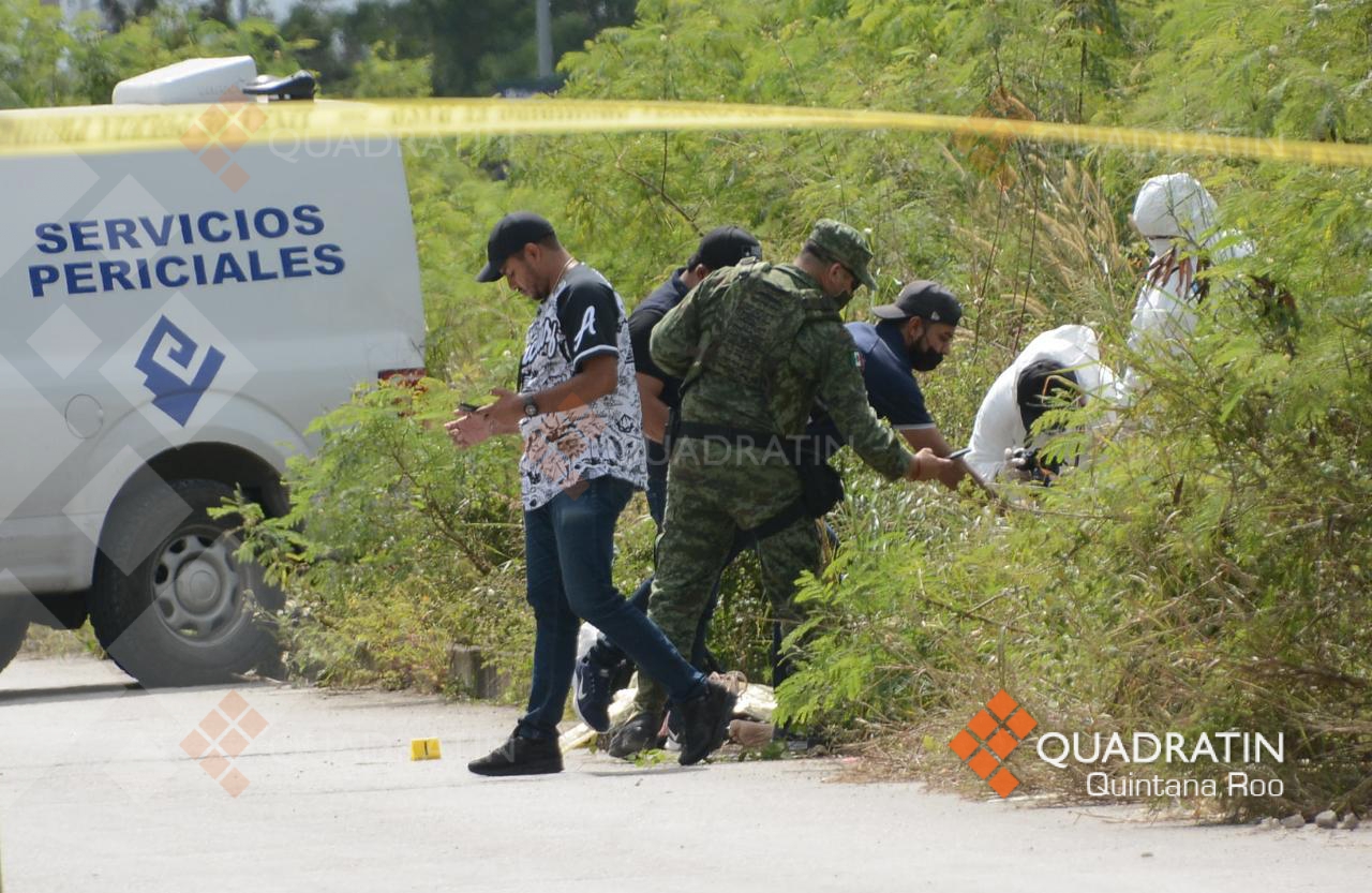 Encuentran cuerpo embolsado en la Región 259 Quadratin Quintana Roo