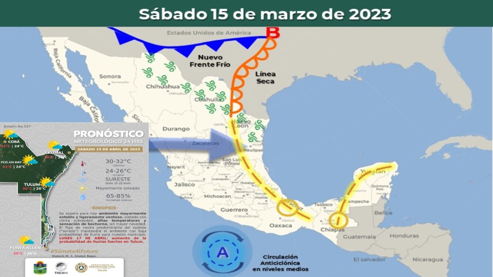 Tendrá Quintana Roo un clima muy caluroso y agradable Quadratin