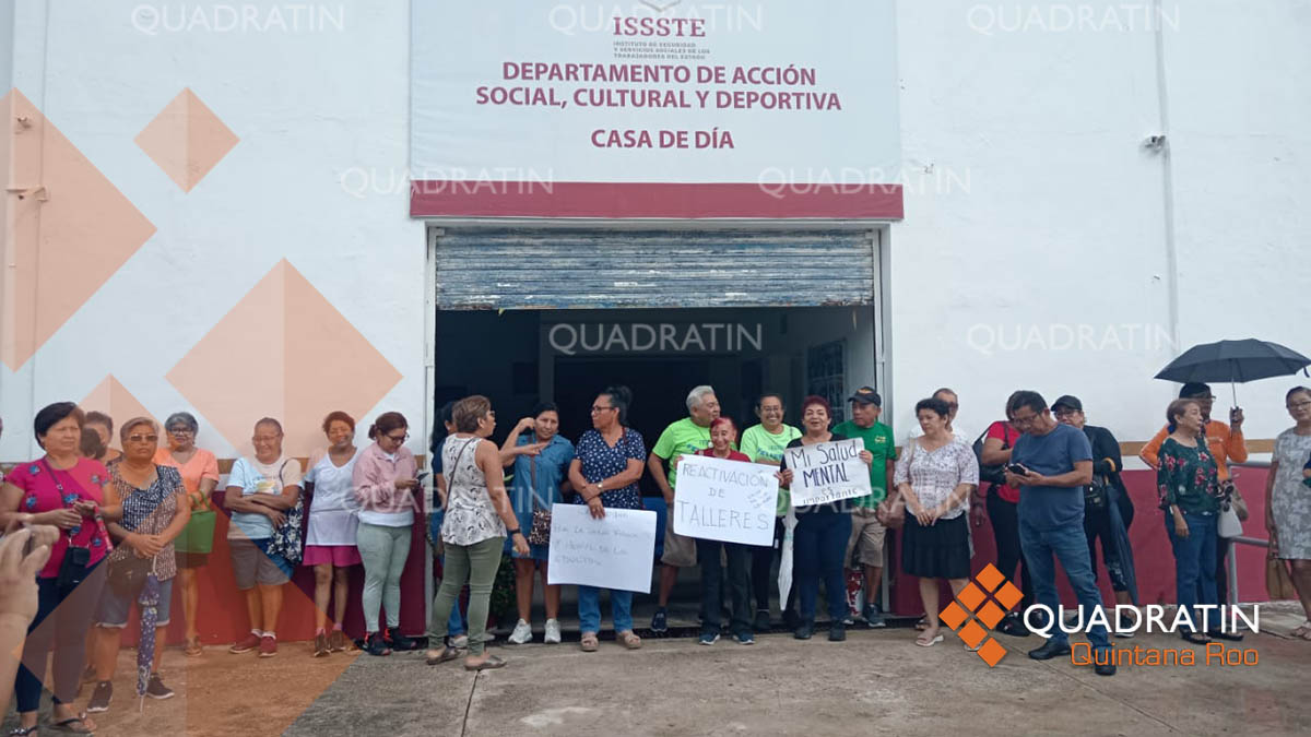 Protestan Pensionados Y Jubilados Contra Issste Quadratin Quintana Roo