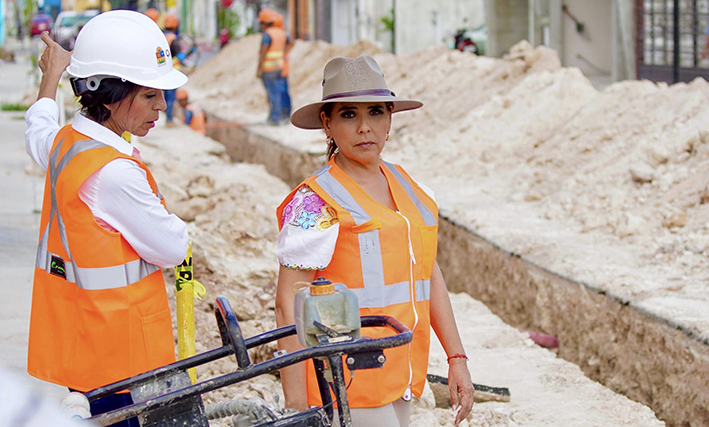 Hace Mara Justicia Social Con Obras De Drenaje Y Agua Potable