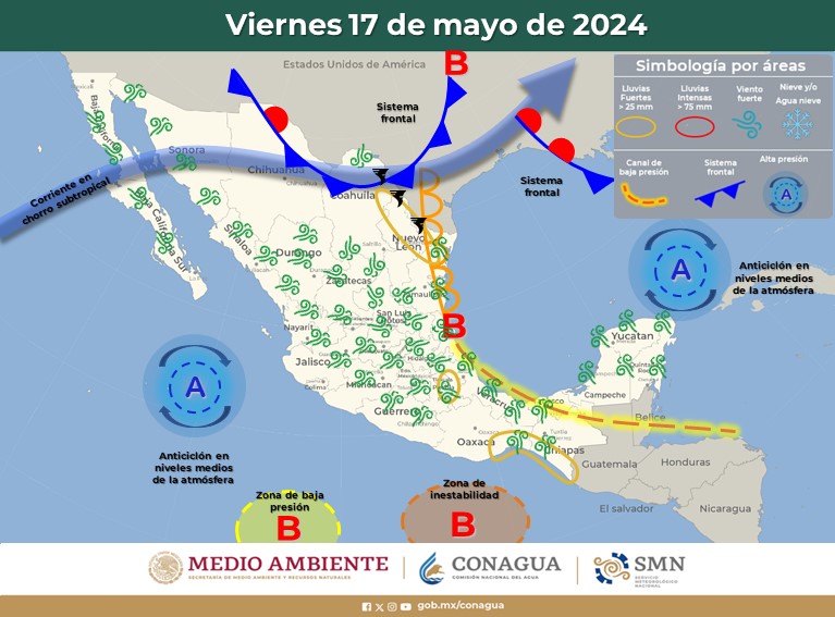 Calor Con Lluvias Este Viernes En Algunas Zonas De Quintana Roo