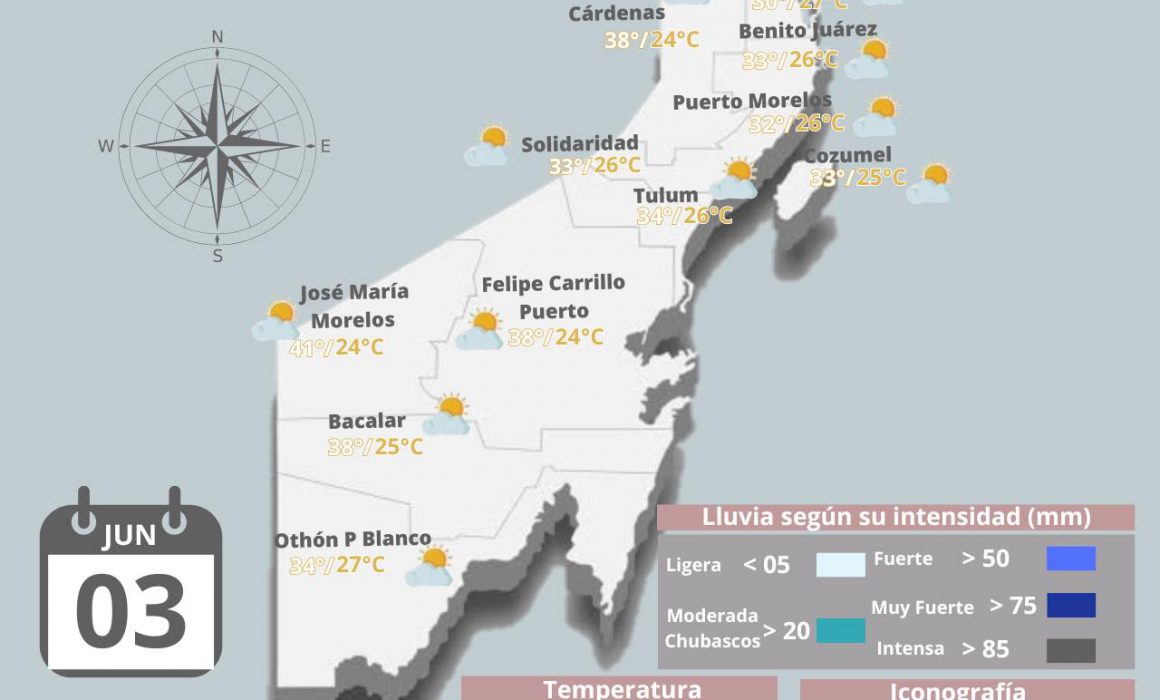 Temperaturas Extremadamente Altas En Quintana Roo Quadratin Quintana Roo