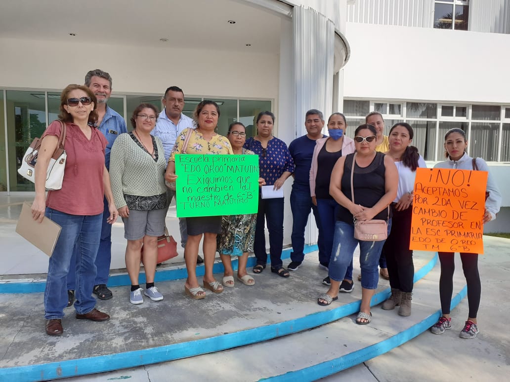 Protestan Padres De Familia Por Cambio De Maestro En Cancún - Quadratin ...