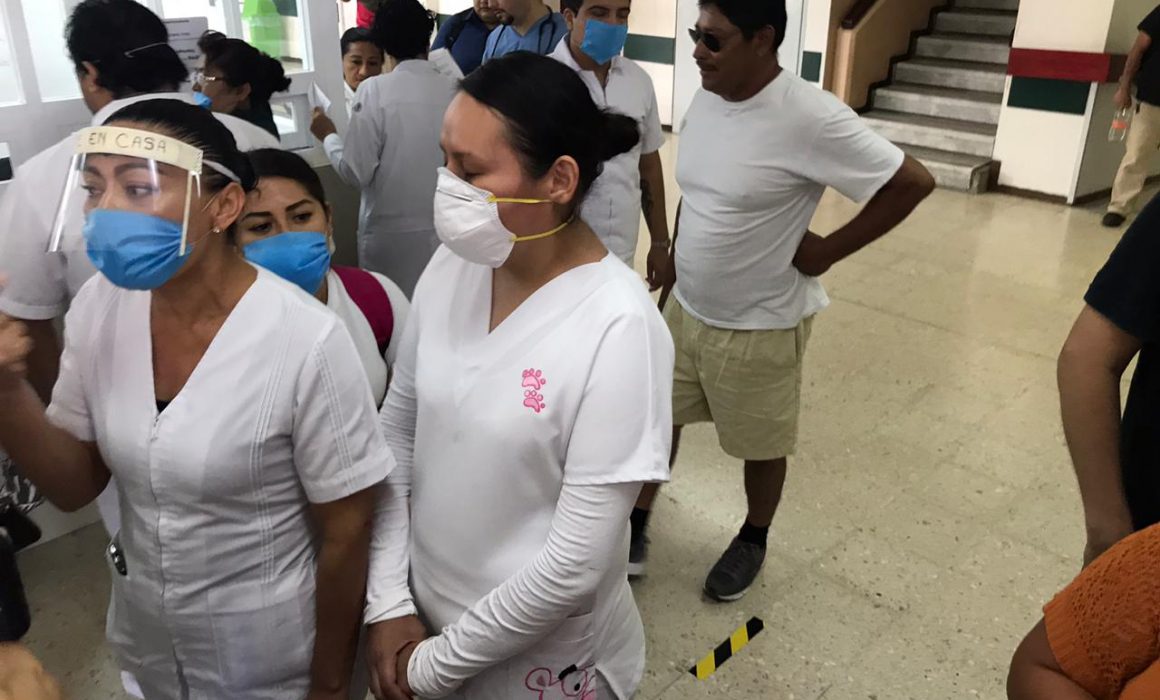 Exige personal médico del IMSS en Cancún insumos para atender ...