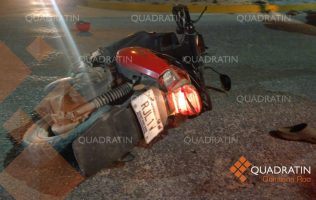motociclista accidente
