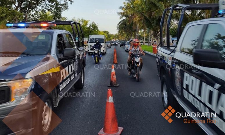 Qué miedo: somete comando a taxistas en zona hotelera de Cancún