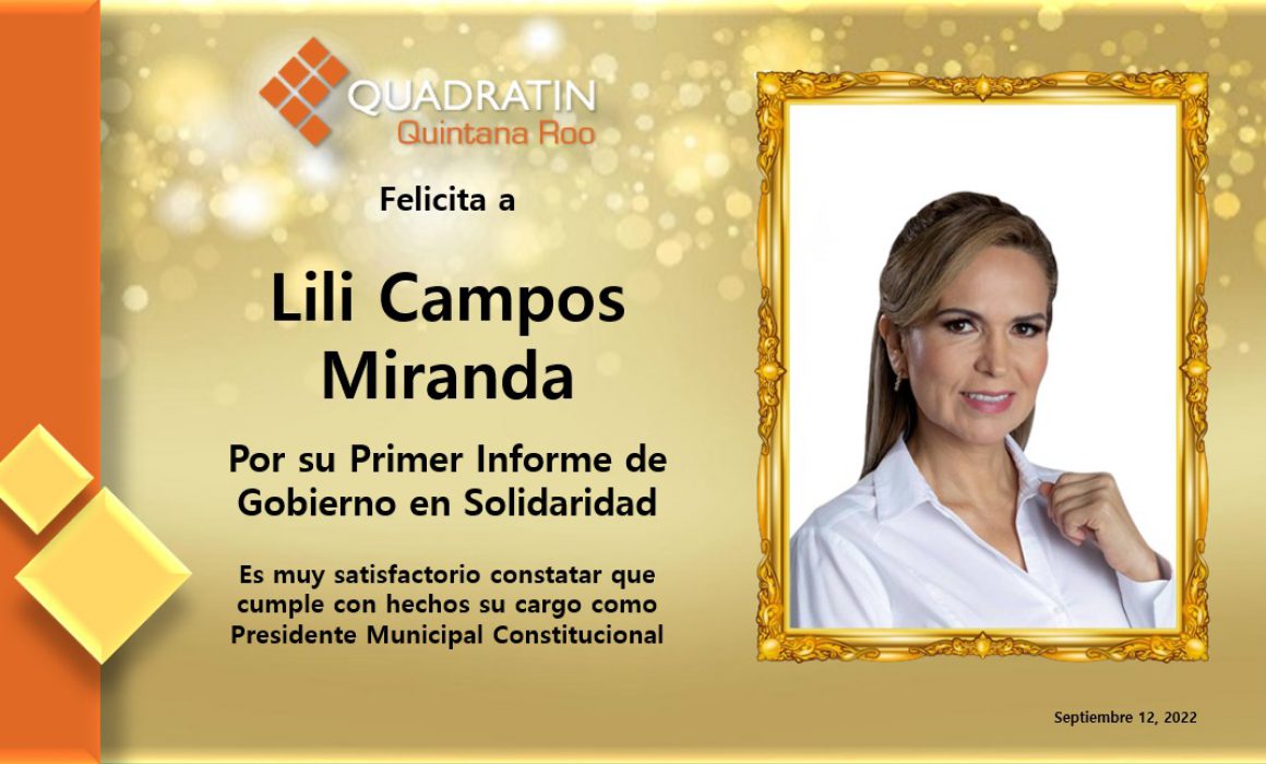 Lili Campos Es Para Los Solidarenses La Mejor Alcaldesa De México