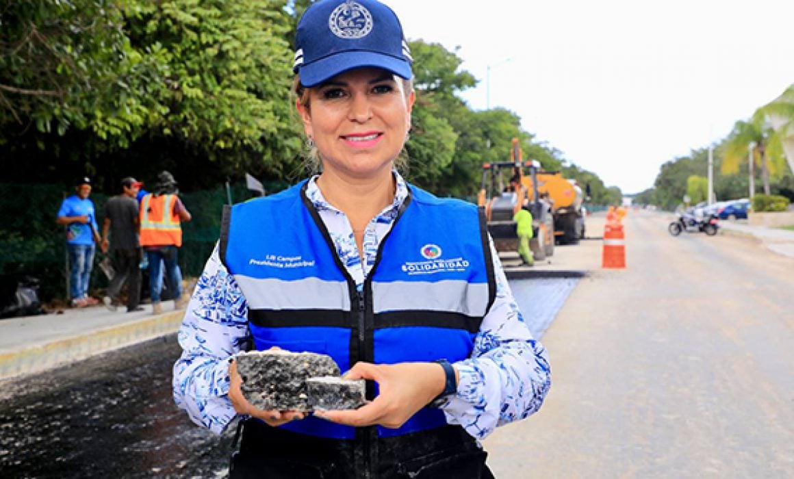 Mejora Lili Campos imagen urbana de Solidaridad - Quadratin Quintana Roo