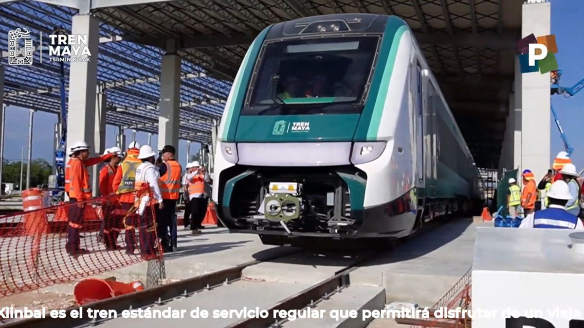 Un éxito, primera prueba de Tren Maya de Cancún a Valladolid: Sedena ...