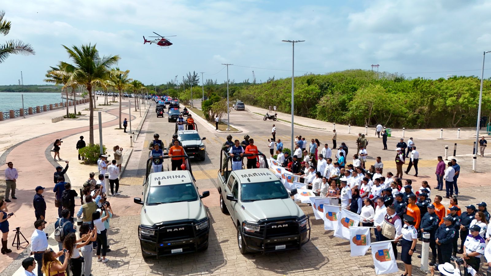 Despliegan en Quintana Roo 2,395 agentes para cuidar vacaciones - Quadratin Quintana  Roo