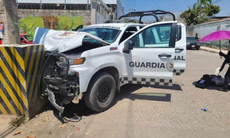 Chocan policías de la Guardia Nacional: 5 lesionados en Guerrero