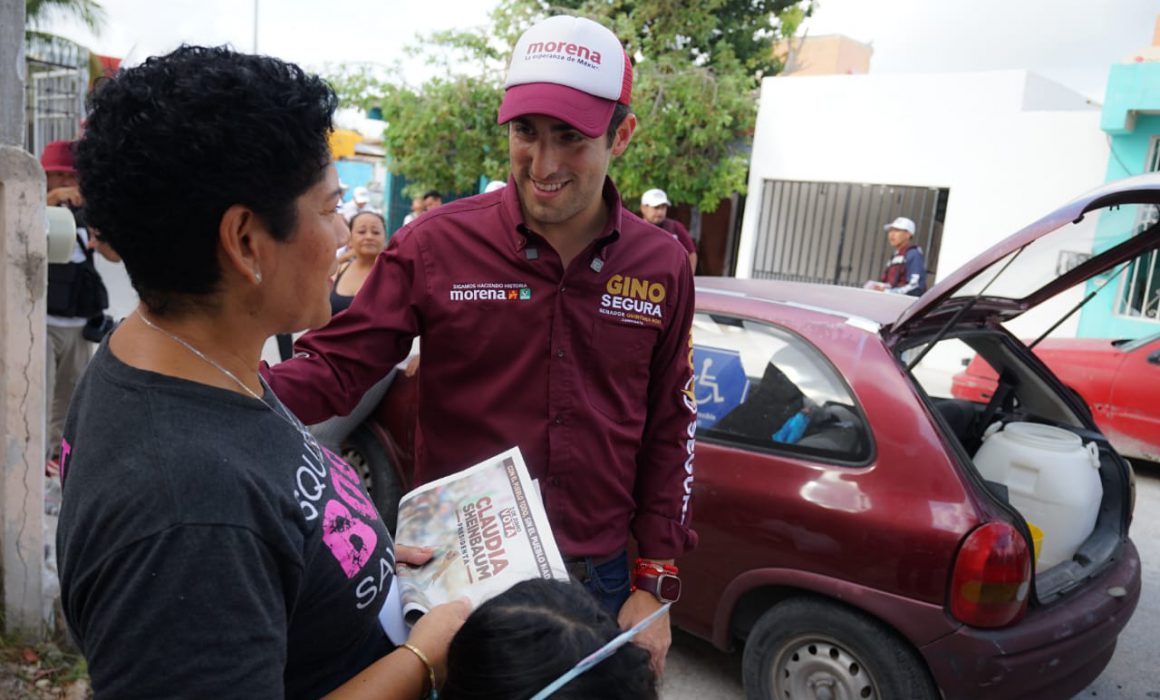 Pide Gino Segura Voto De Confianza A Cancunenses - Quadratin Quintana Roo