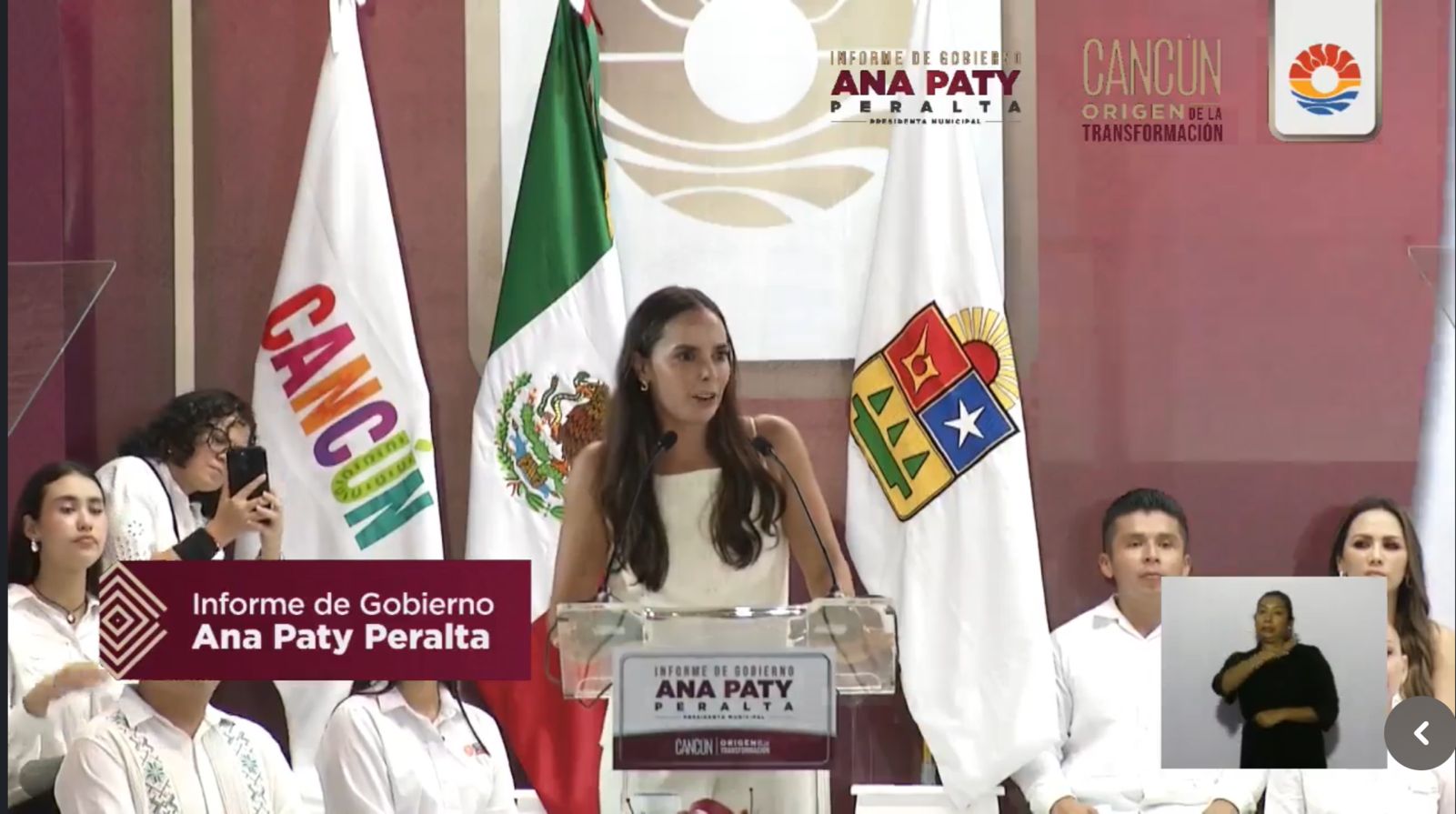 Haremos de Cancún la Ciudad del Bienestar: Ana Paty Peralta - Quadratin ...