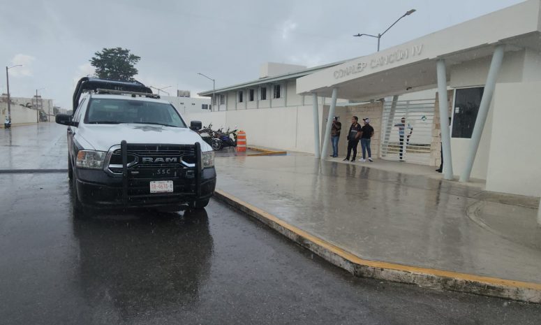 Aparatosa movilización por amenaza de bomba en el Conalep 4; fue falsa alarma