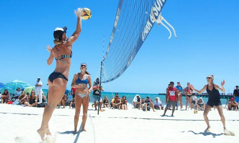 Trabajamos en preparativos para Mundial de Voleibol de Playa: Estefanía