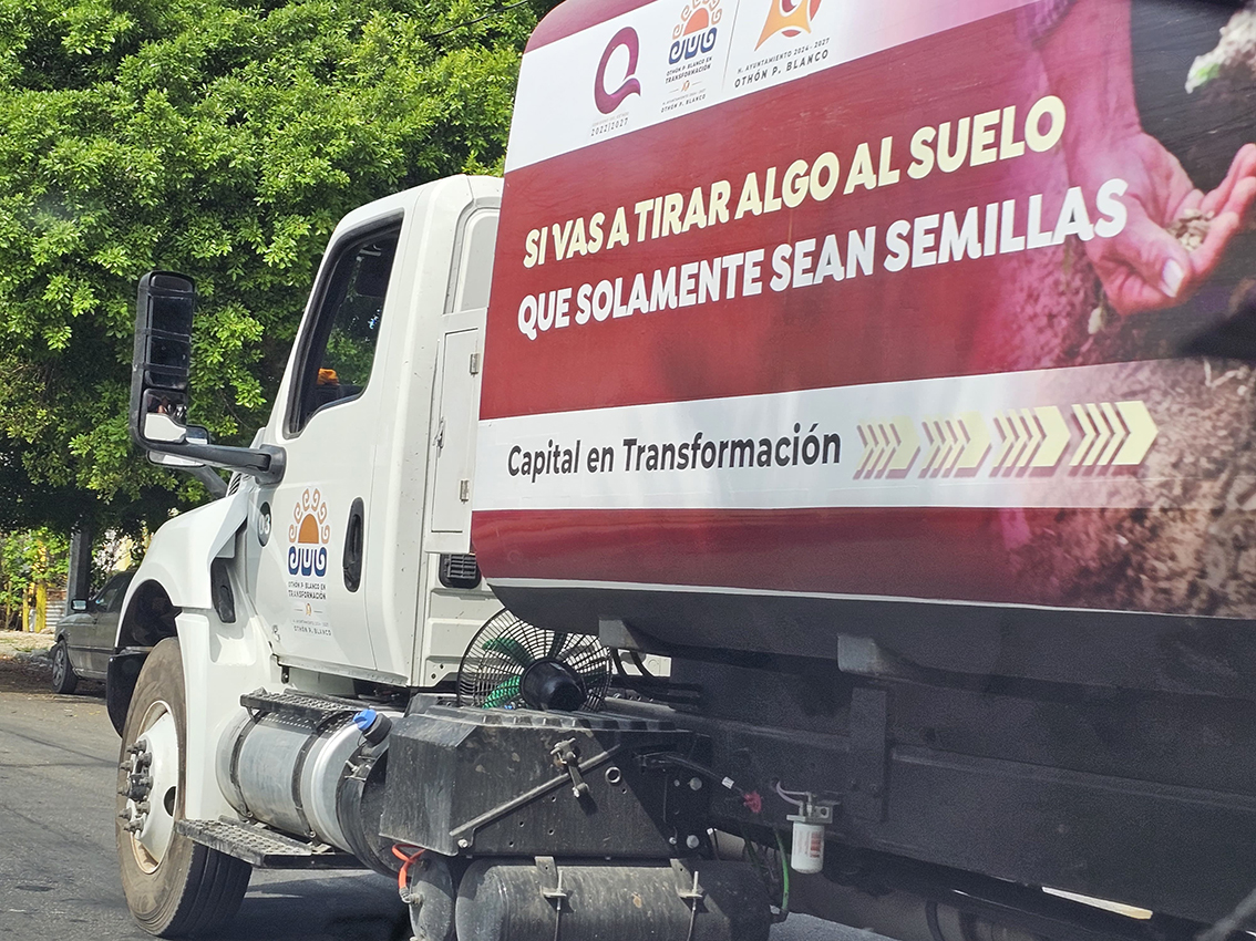 En servicio 20 nuevos camiones de recolectores de basura en Chetumal ...