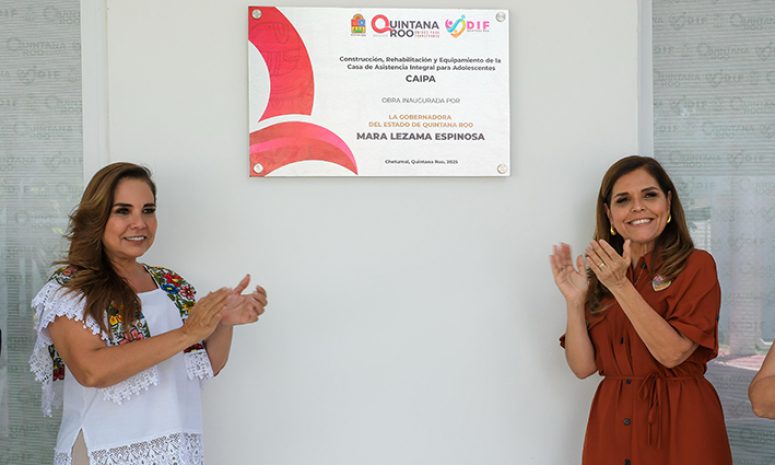 Rescata Mara la Casa de Asistencia Integral para Adolescentes en Chetumal