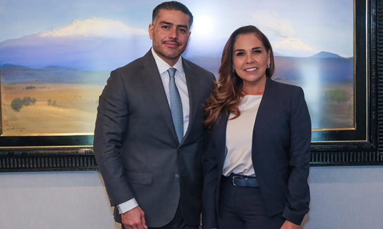 Revisa Mara Lezama estrategia de seguridad con Omar García Harfuch
