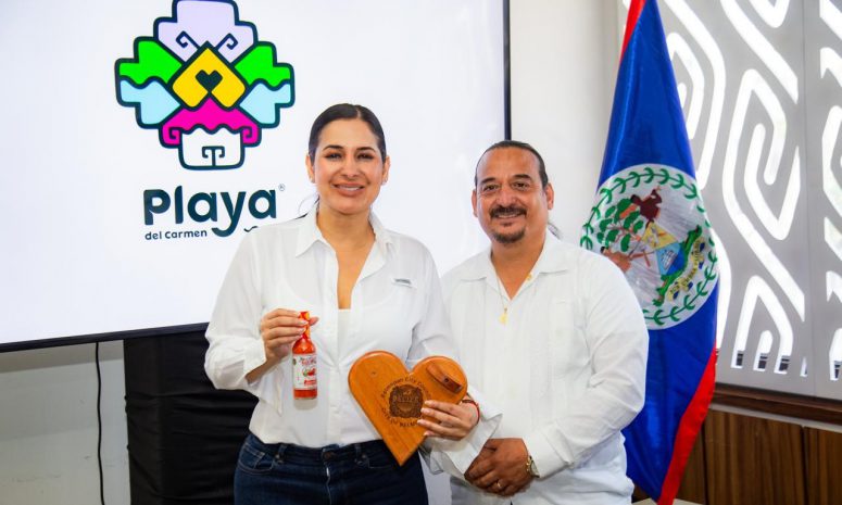 Fortalece Playa del Carmen lazos internacionales con Belmopán