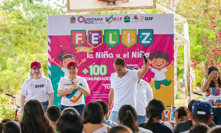 Celebrará Tulum en grande el Día del Niño - Quadratin Quintana Roo