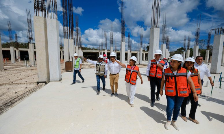 Avanza 40% construcción del nuevo hospital de Felipe Carrillo Puerto