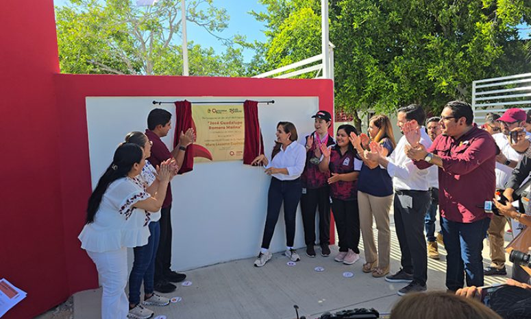 Rescatan espacio deportivo en Othón P. Blanco