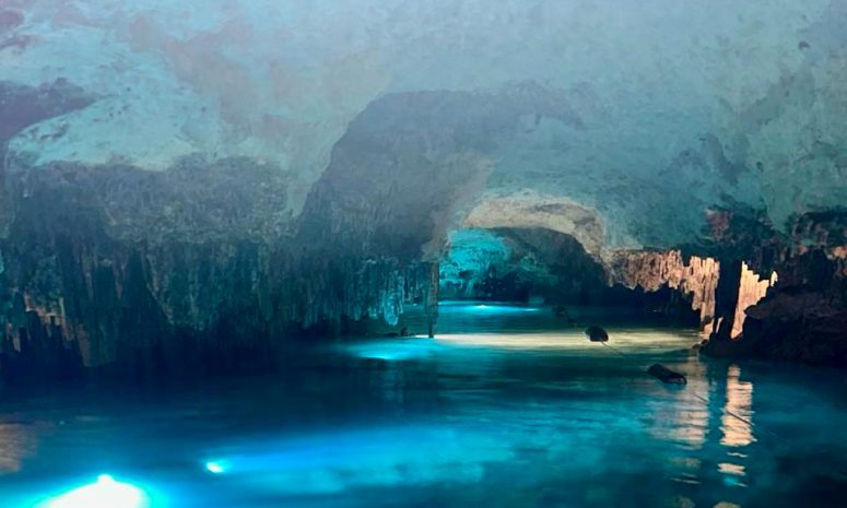 Quedan atrapados 50 turistas en río subterráneo en Playa del Carmen