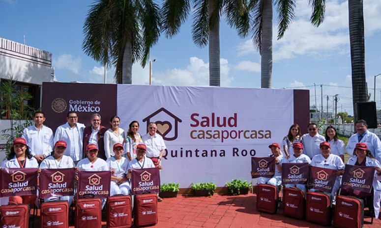 Inicia Mara Lezama programa Salud Casa por Casa en Quintana Roo