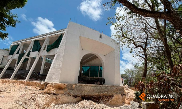 Continúan obras de Catedral en Cancún pese a críticas vecinales
