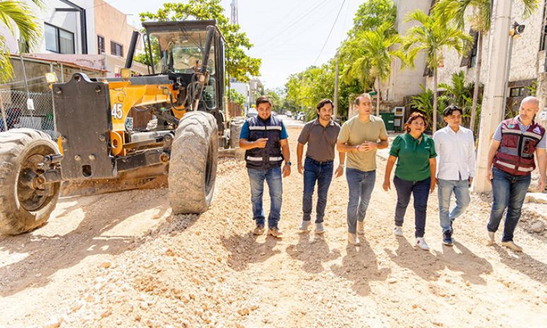 Estrenarán calle en colonia Guerra de Castas de Tulum