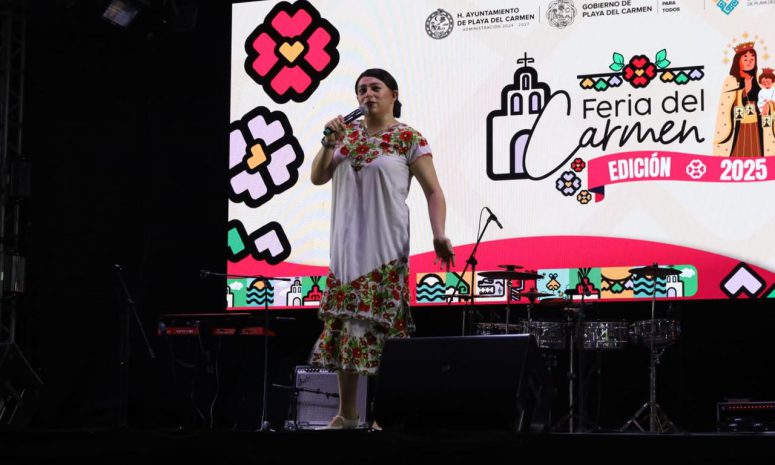 Dan voz y escenario a 300 artistas de Quintana Roo en la Feria del Carmen