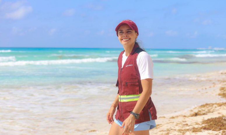 En Cancún no hay sargazo todos los días ni en todas las playas