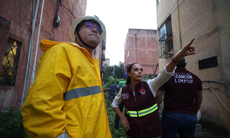Preparado Cancún para recibir lluvias