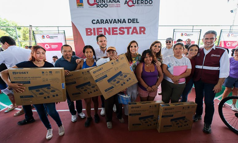 Beneficia Caravana del Bienestar a comunidad de Xul-Ha