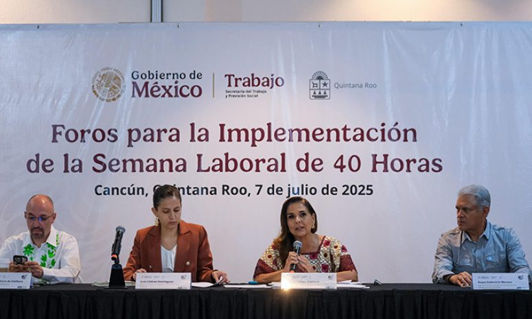 Analizan en Quintana Roo jornada laboral de 40 horas