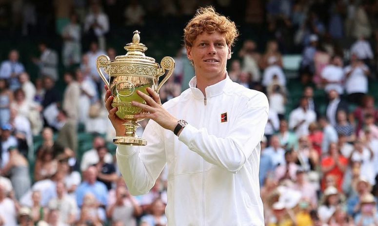 Gana Jannik Sinner su primer Wimbledon al vencer a Carlos Alcaraz
