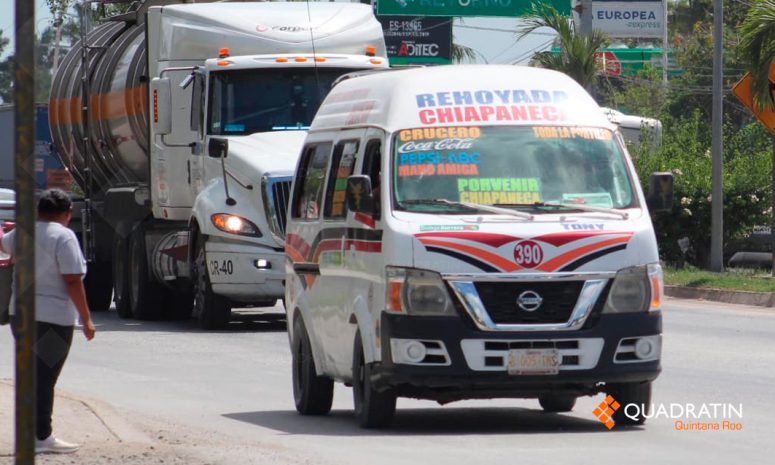Aumentan tarifas del transporte sin autorización en colonias de Cancún