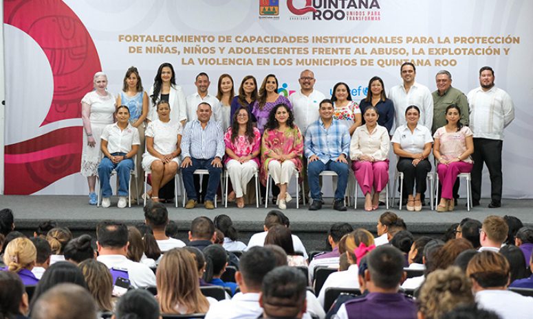 Refuerza Quintana Roo y Unicef protección de niñez
