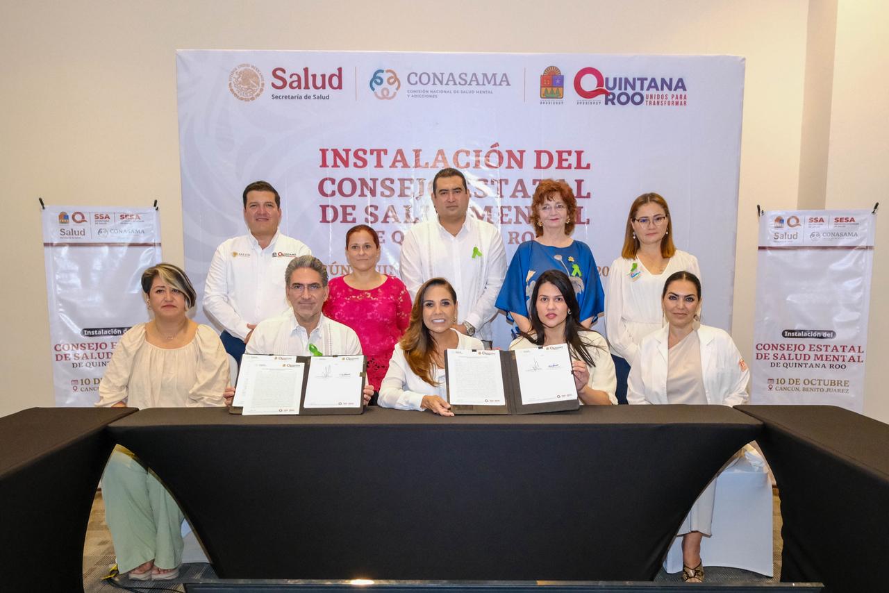 Instalan el primer Consejo Estatal de Salud Mental en Quintana Roo ...