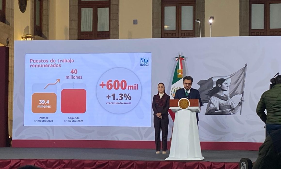Récord de empleos formales con 600 mil nuevos trabajadores, destaca ...