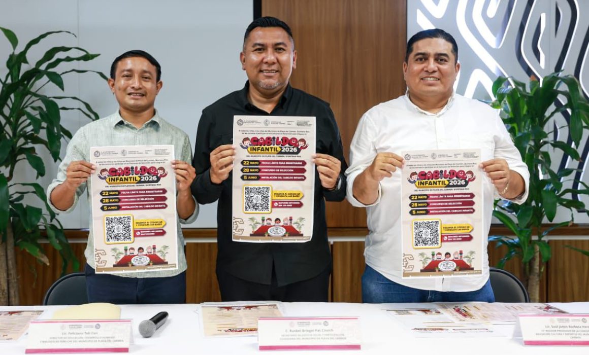 Abre Playa del Carmen convocatoria para integrar Cabildo Infantil 2026 ...