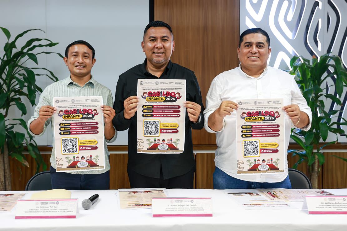 Abre Playa del Carmen convocatoria para integrar Cabildo Infantil 2026 ...