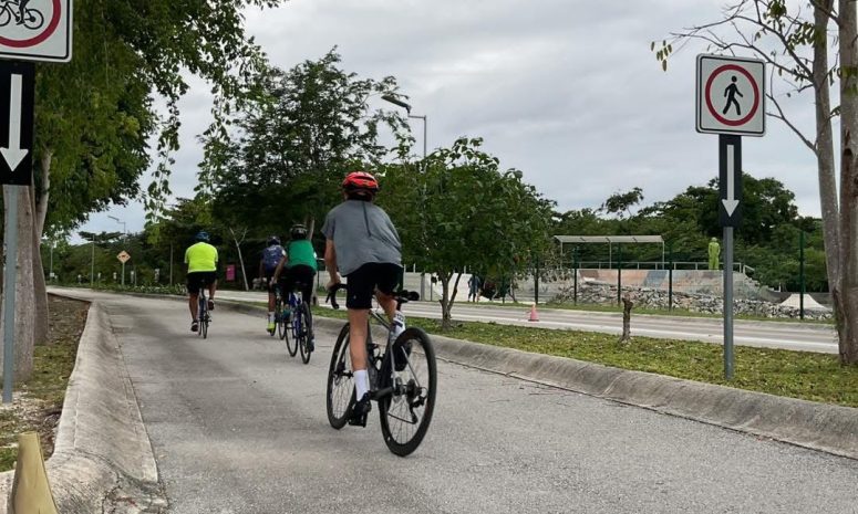 Estrenan pista de 3.8 kilómetros para ciclismo en Cancún