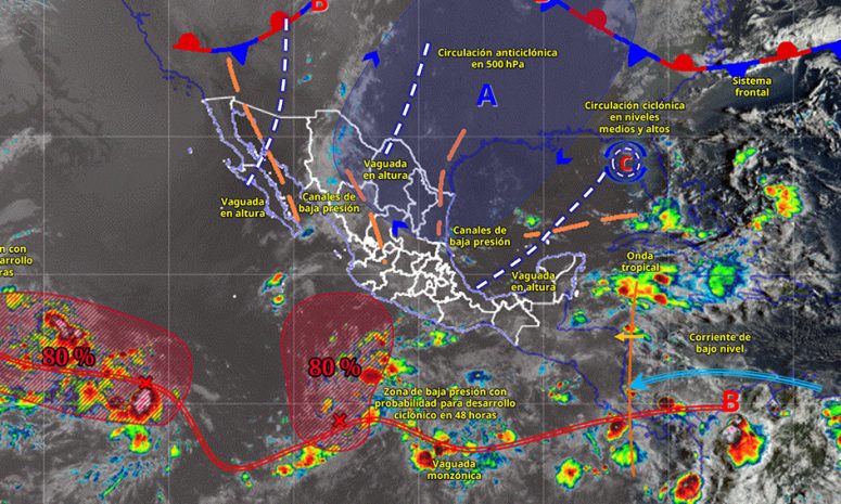 Sábado de paraguas: Quintana Roo se prepara para fuertes lluvias