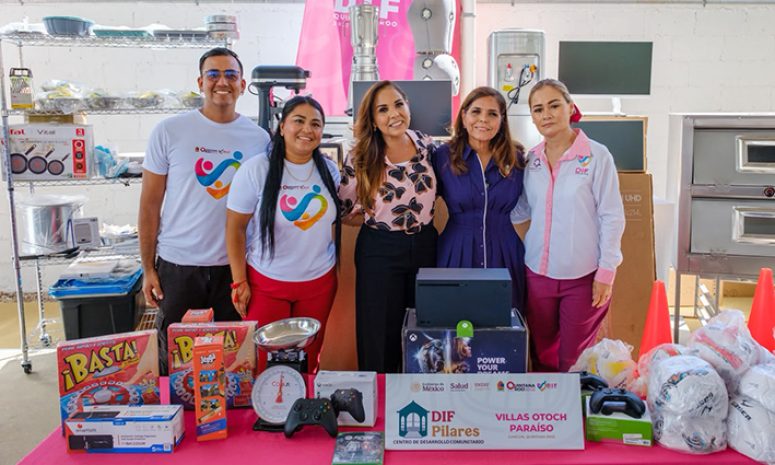 Más equipo para los DIF-Pilares de Quintana Roo