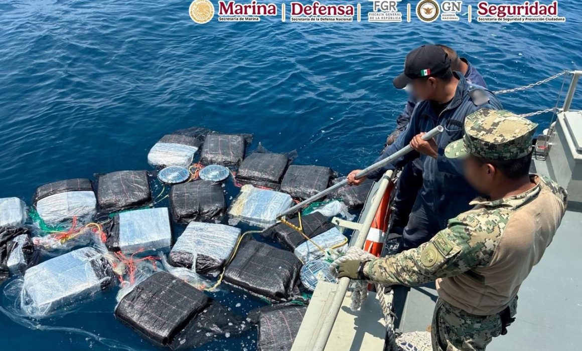 Marina incrementa 47% aseguramiento de cocaína en operaciones marítimas