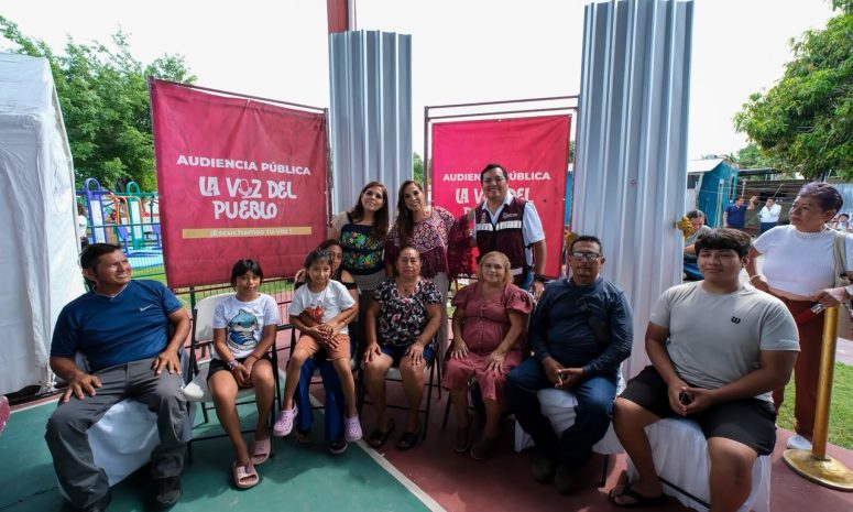 De sillas de ruedas a títulos de propiedad: resuelven trámites en Calderitas