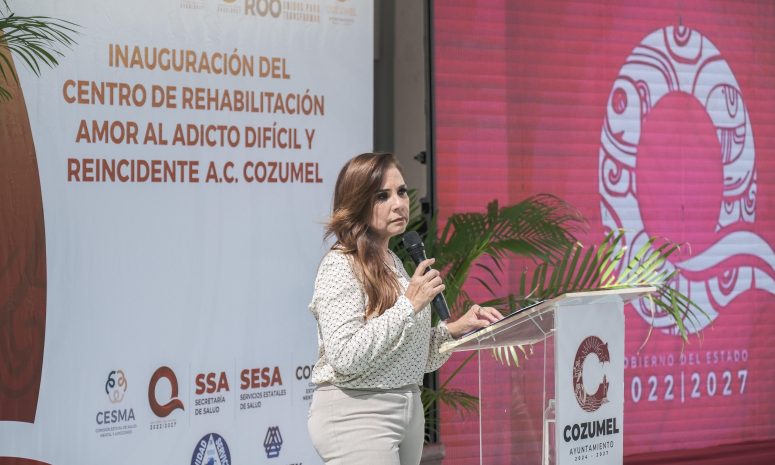Abre Cozumel centro para atender a personas con adicciones
