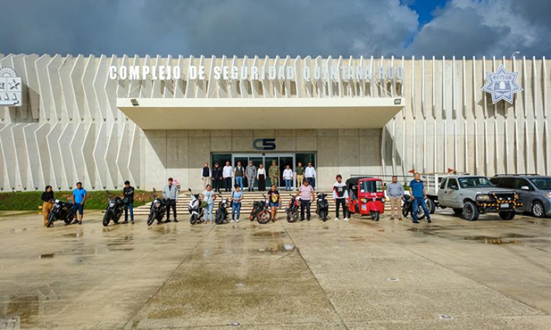 Vuelven a sus dueños vehículos robados en Cancún